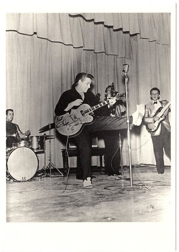 Eddie Cochran - Rock 'n Roll great - Classic photo post card