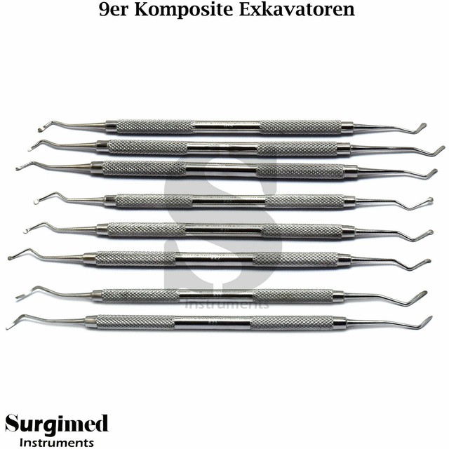 X8 Dentist Instrument Composite Exkavatoren Excavator Excavator