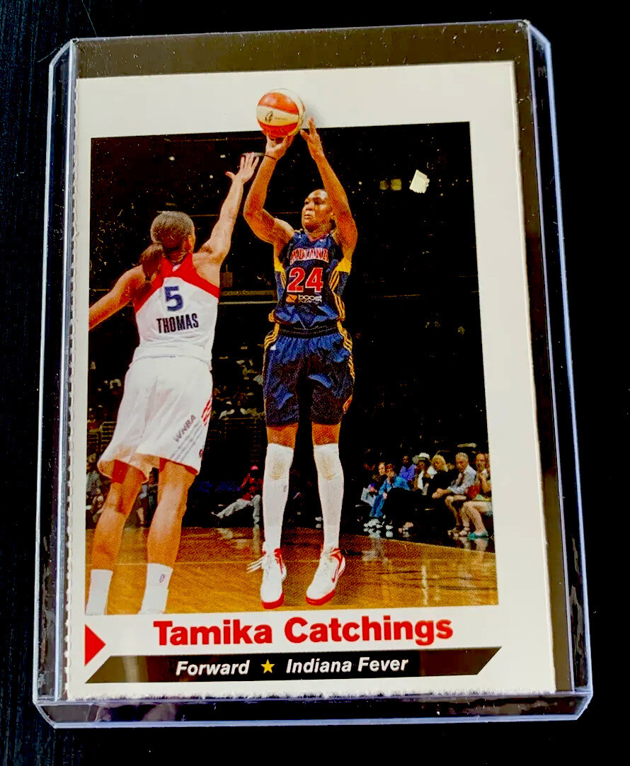 WNBA Tamika Catchings サイン入り雑誌 TAMIKA CATCHINGS RARE USA Indiana Fever WNBA Sports