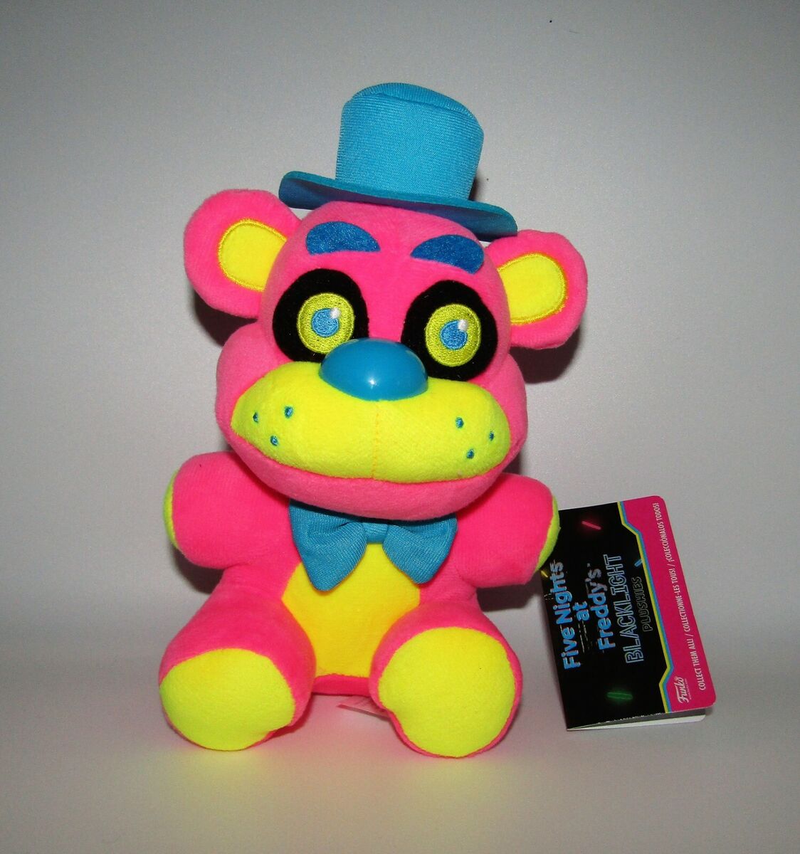 Funko Five Nights at Freddy's: Plush – Freddy Blacklight (Pink)