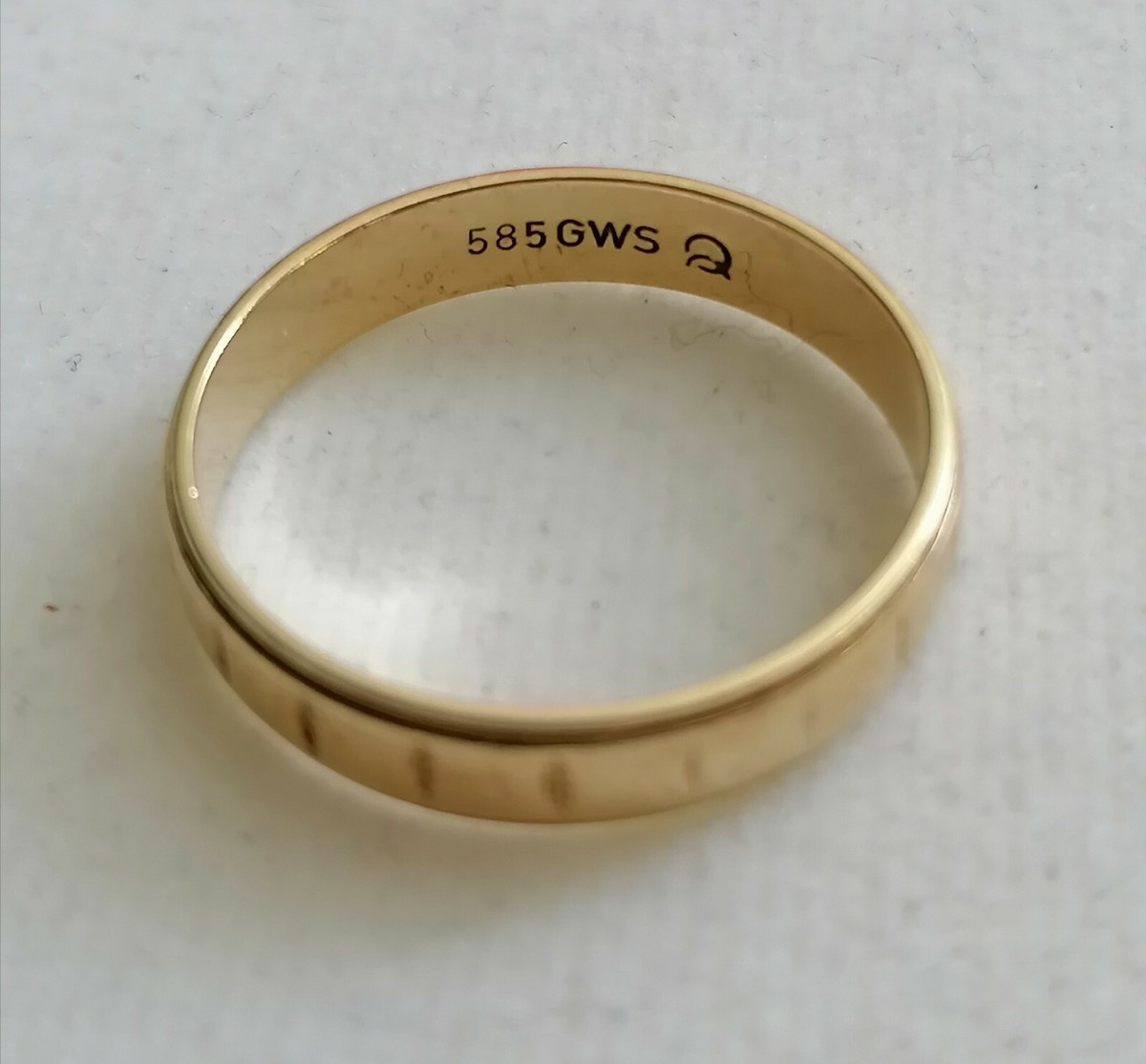 Goldring Ehering Gelbgold Ring 585 14K von GWS Top
