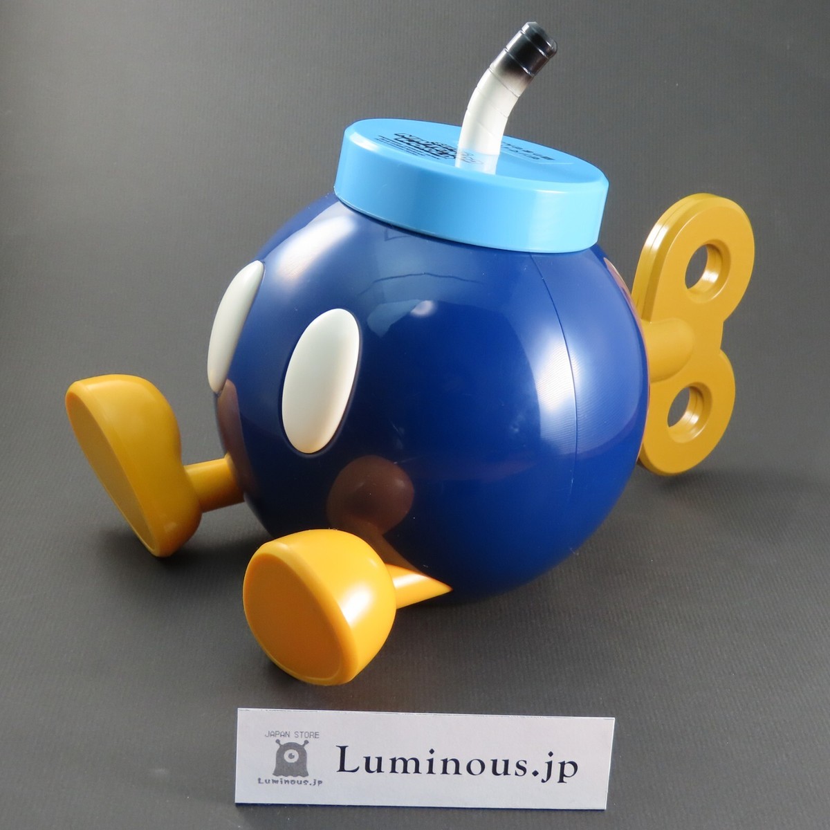 USJ Nintendo Super Mario Bomb-Omb figure Prastic bucket empty From