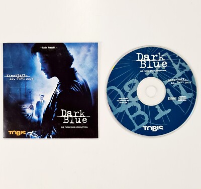 Limited Promotion RPK Disc DARK BLUE Radio Presskit CD Kurt Russell