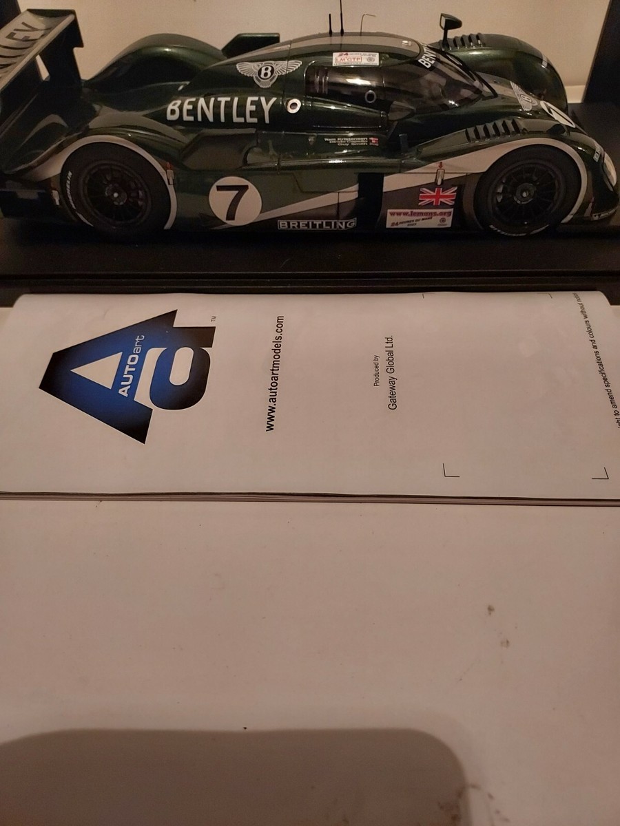 1:18 AUTOart BENTLEY SPEED 8 | eBay UK