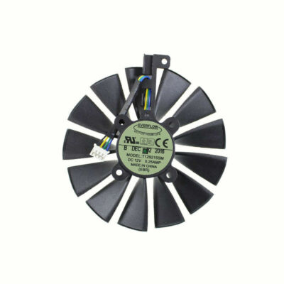 T129215SM DC12V 0.25AMP Graphics Fan ASUS ROG STRIX GeForce GTX1050TI O4G GAMING