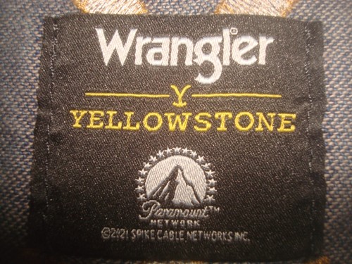 Giacca camionista uomo Wrangler Yellowstone Dutton Ranch denim grande alta - Foto 4 di 5