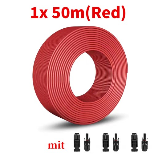 10AWG Solar Panel Extension Cable 4mm²-6mm² Black & Red Solar Connectors PV Kit - Picture 38 of 39