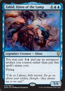 Zahid, Djinn of the Lamp x4 - Dominaria - NM-Mint, English - Dominaria