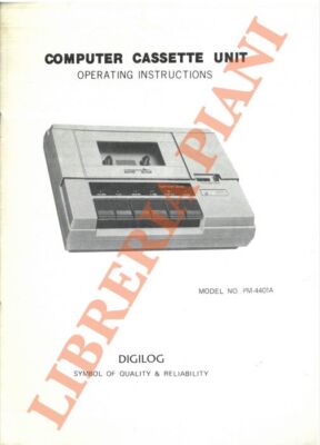 Commodore - Computer Cassette Unit. Betriebsanleitung. Modell PM-4401A