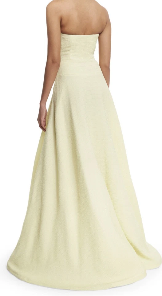 Oferta Vestido de Baile Jason Wu Sin Tirantes, Claro Celadon Orig $2623 Foto 2 de 4