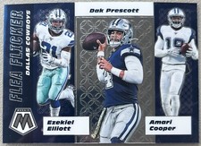2020 Panini Mosaic Flea Flicker #FF5 Dallas Cowboys Dak Prescott Elliott Cooper