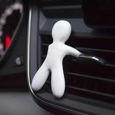 Mr & Mrs Car Auto Air Vent Freshener Fragrance Perfume Cesare White 1pc