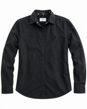Jack Jones Black Button Down Shirt Men s Size M Long Sleeve Slim Fit Casual