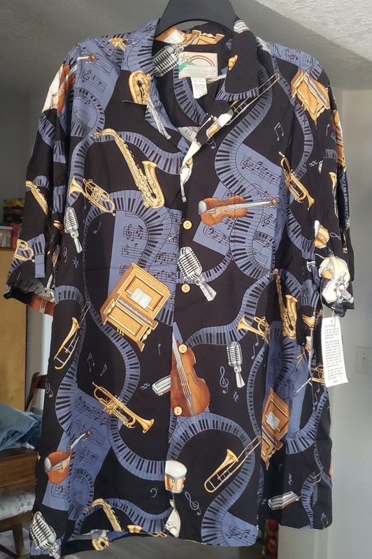 Paradise Found Hawaiian Shirt Made In Hawaii Size XL-NWT
