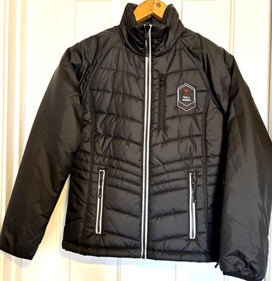 Sparks Sys. - Tesla Owner Jacket Black w/ Red & Wht Logo - Full Zip - Soft-Shell