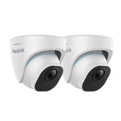 Reolink 2pcs RLC-820A 4K 8MP PoE Secuirty Camera Smart Person/Vehicle Detection