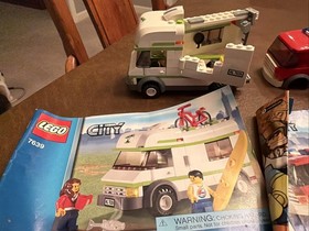Lot of 4 City Sets 7639 7239 3366 7286 Incomplete Sets W/Manuals No Box