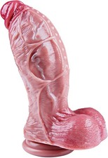 Giant Monster Dildo- THICK Realistic Dong- G-spot Big Cock Sex Toy For Women