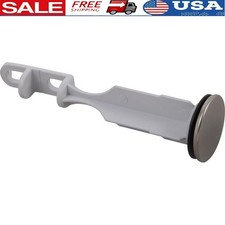 Stainless Steel Lavatory Sink Drain Stopper Replacement Horizontal Rod Optional