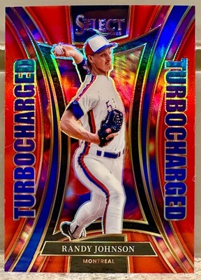 JERSEY # MATCH! 2025 Select Randy Johnson #23 Turbocharged Red 51/99! EXPOS!