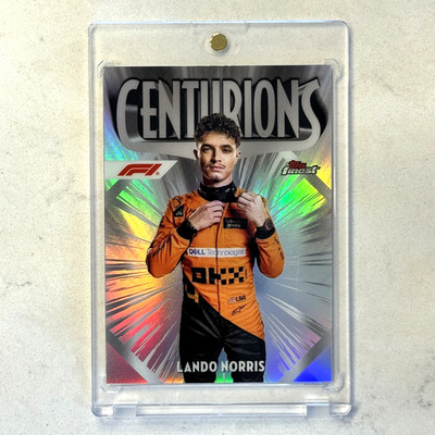 2024 Topps Finest Formula 1 F1 LANDO NORRIS Centurions Case Hit SSP