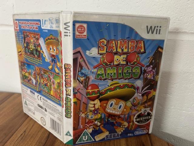 WII SAMBA DE AMIGO USED FREE UK P&P