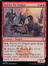 Rakdos Pit Dragon RVR 120 Normal English NM - MTG