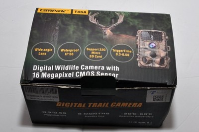 Campark T45A Trail Camera 20MP 4K Wildlife Hunting Night Vision