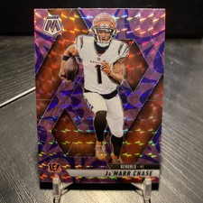 2025 Panini Mosaic Jamarr Chase Purple Scope #11 Cincinnati Bengals