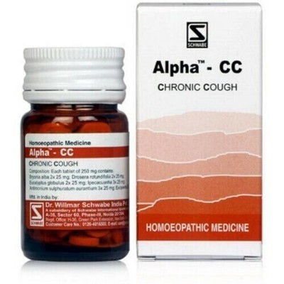Willmar Schwabe India Alpha CC (Chronic Cough) (20g) Tablets