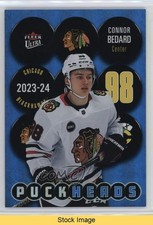 2024-25 Upper Deck Fleer Ultra Puckheads Connor Bedard #PH-28 READ 1ta3