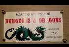 DUNGEONS & DRAGONS*TSR** POSTER***EXTREMELY RARE**READ DESCRIPTION