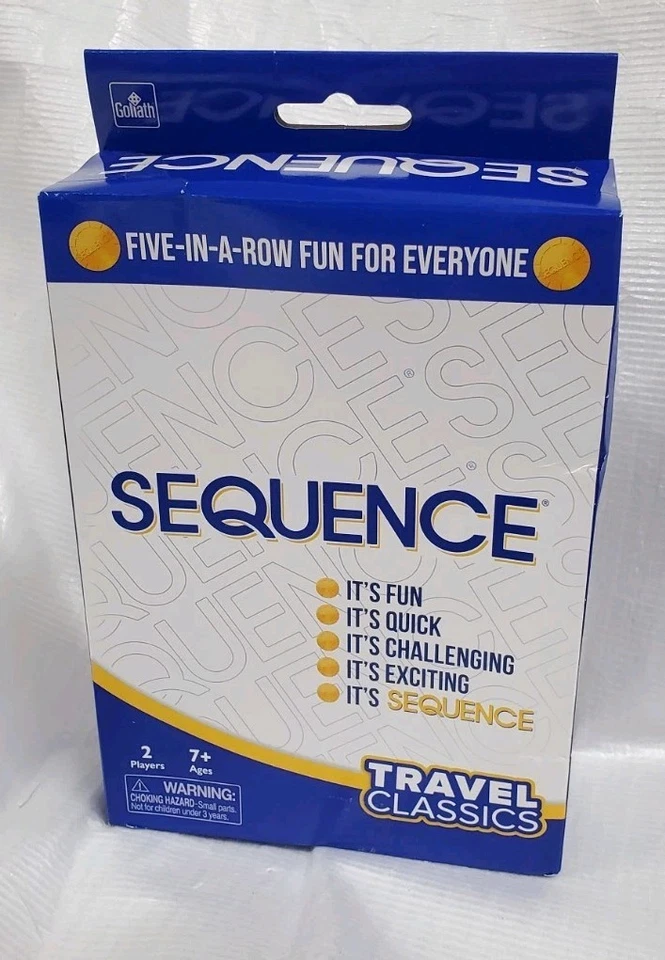 Goliath Travel Classics: SEQUENCE - el emocionante juego de estrategia en un compacto Foto 2 de 4