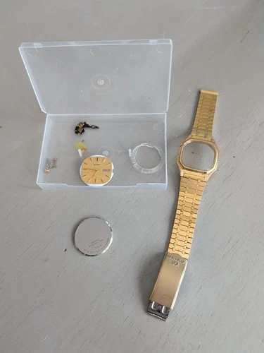 Seiko Quartz 6923-5020 Day/Date A0 Vintage Men's Watch For Parts