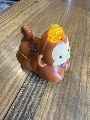 VTech Go Go Smart Animals Mary the Orange Monkey Zoo Safari Jungle Lights Sounds
