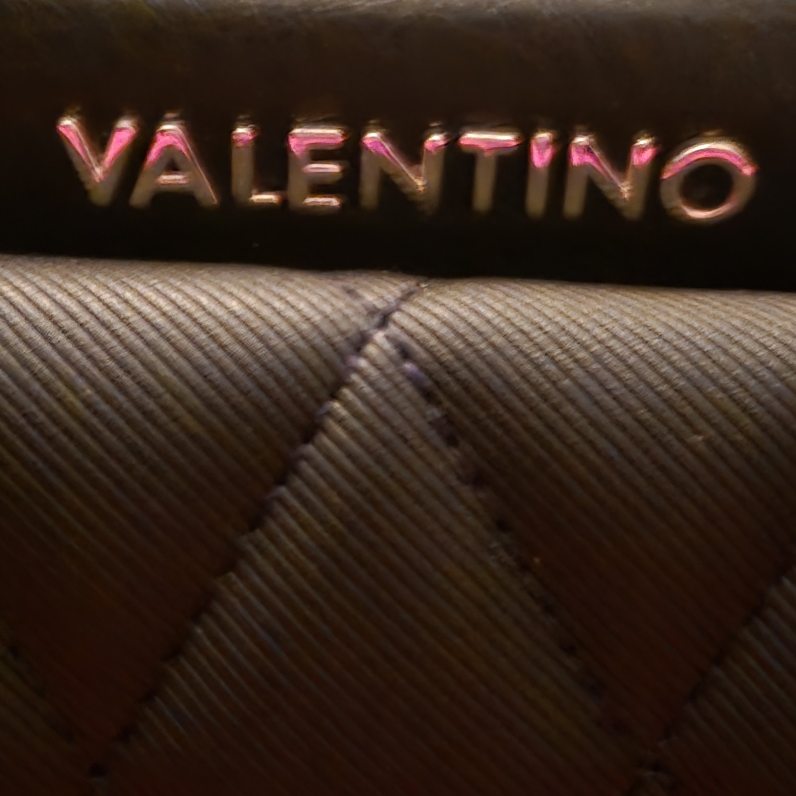 Designer Valentino Black Bag Handbag Ocarina Quilted Tote New With Tag RRP £145 image 3