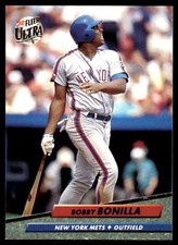 Bobby Bonilla 1992 Ultra #527 New York Mets MLB READ FREE SHIPPING AutographDen