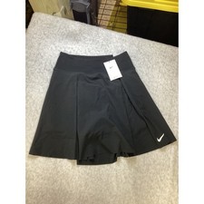 Nike Golf Dri-FIT Victory Skirt Womens Small Black Pleated Skort DX1425-010 NEW
