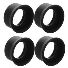 4 Pcs Binocular Eye Cups Eyepiece Shield Binoculars Cover Rubber