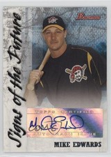 2007 Bowman Signs of the Future Mike Edwards #SOF-ME Auto 0o9