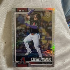 2026 Topps Series 1 Gabriel Moreno #71 AZ Spring Training Foil Parallel