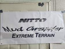 Nitto Mud Grappler Tires Vinyl Banner Mud Tires Off Road 4x4