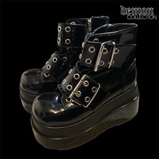 Demonia Bear-104 Gothic Belt Buckle Platform ...