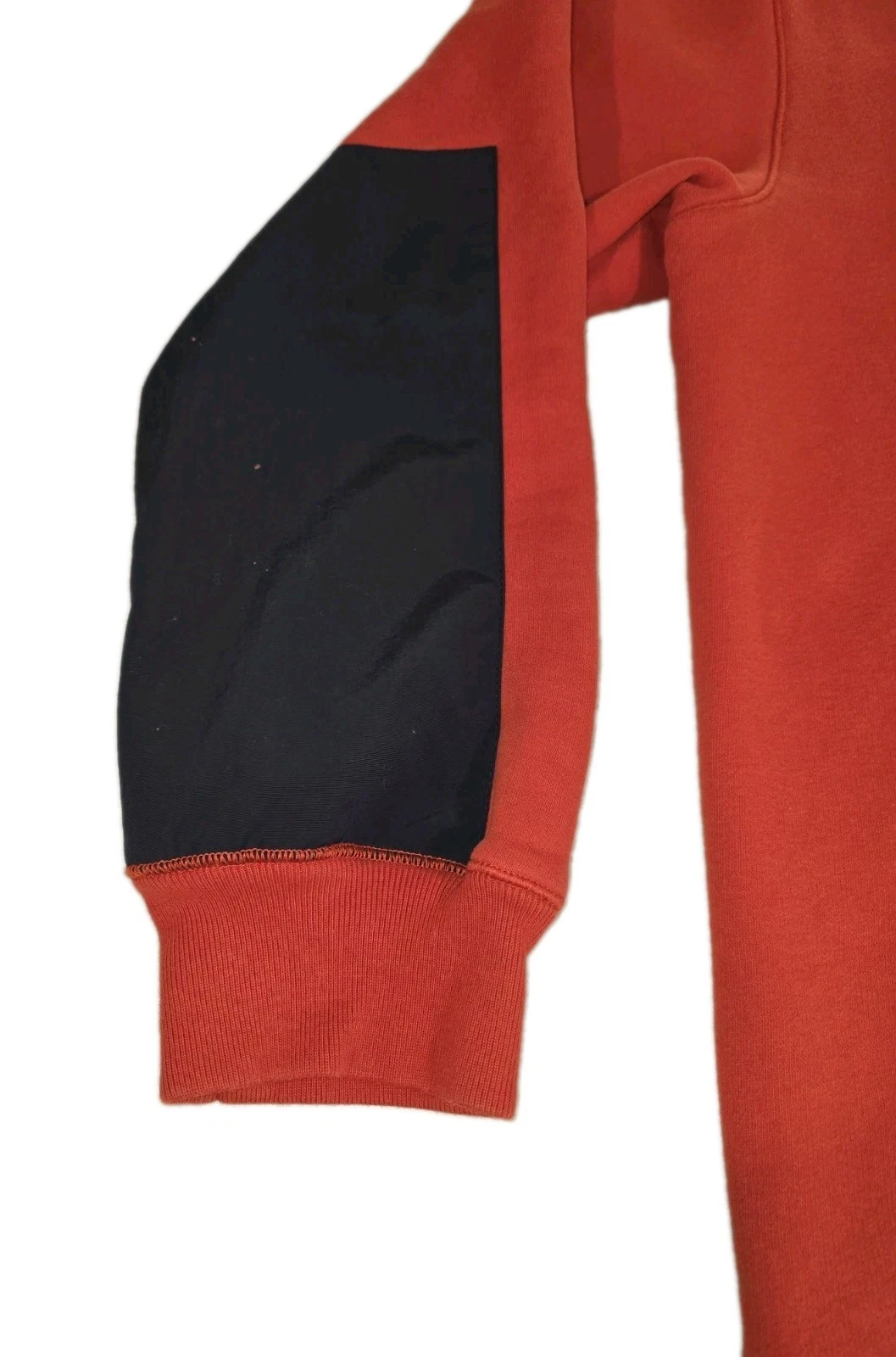 Nautica Sweatshirt Men’s XL Orange 1/4 Zip Long Sleeve Pullover Sweatshirt - product detail image 8