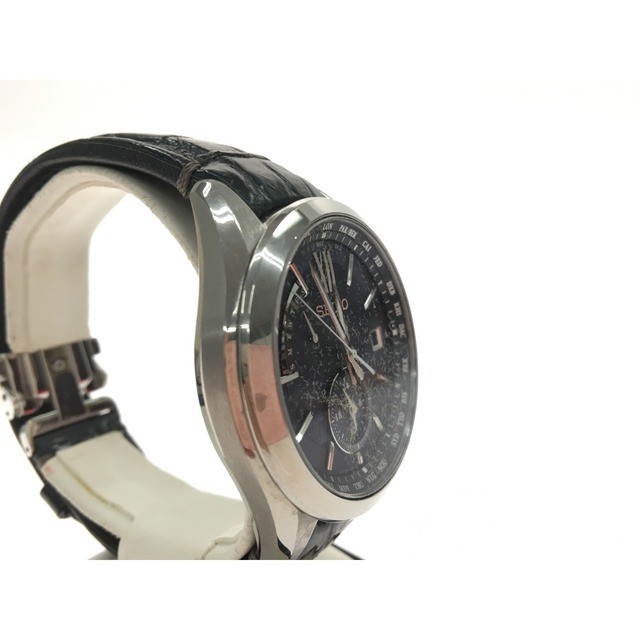 Seiko Mens Solar Radio Brights Flight Expert 8B63-0AL0 Used From Japan image 3