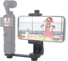 Phone Holder for DJI Osmo Pocket 3, 3 Accessories 4.8-Inch, Black