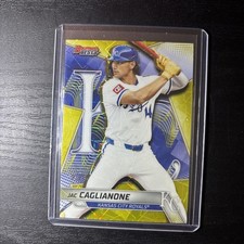 2025 Bowman’s Best Yellow💥27/75💥Jac Caglianone
