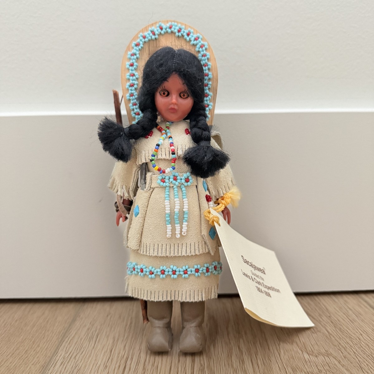 【新品】Carlson Doll インディアン8体セットUSA製 コレクター品 Carlson Dolls Sacajawea Doll Lewis & Clark Expedition 1986 Ann