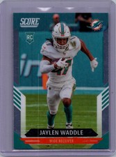 2021 Panini Chronicles #413 Jaylen Waddle Score Update Rookies Silver