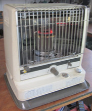 Kero-Sun Radiant 10 small kerosene heater 9,600 BTU made in Japan with new wick
